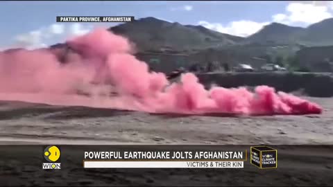 Powerful earthquake in Afghanistan