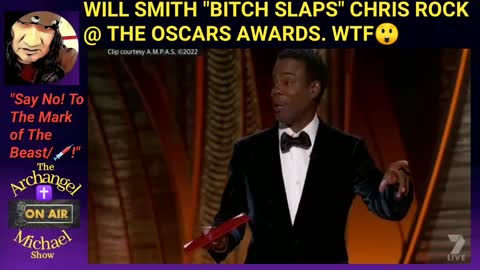Actor Will Smith smacks comedian Chris Rock in the face