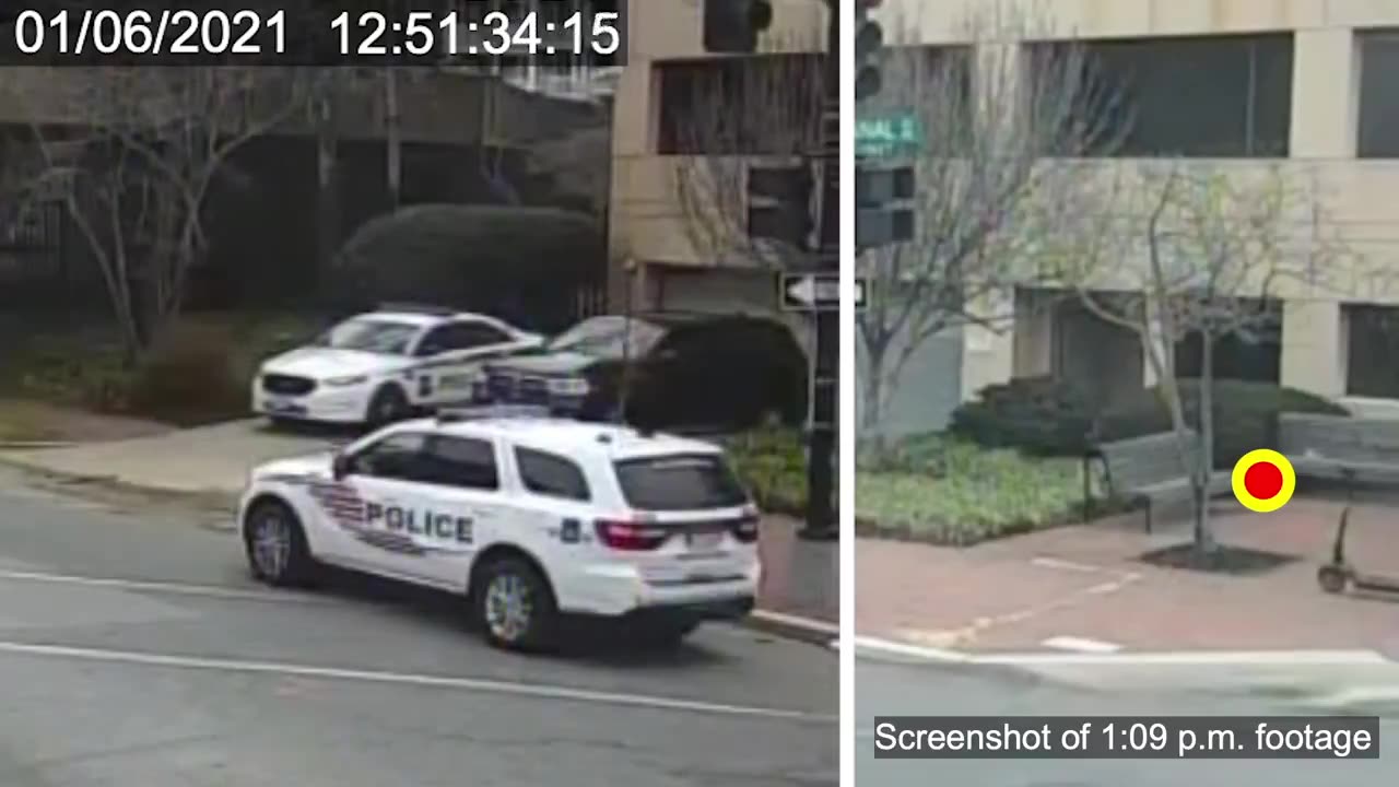 Jan 6 New Video Shows Individual Carrying Bag Toward Location of Pipe Bomb