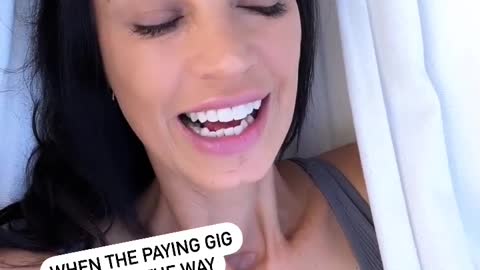 A paying gig got in the way of her real opportunity.