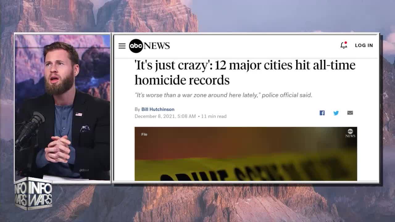 Media Covers Up Record Homicide Numbers In 12 Democrat Run Cities