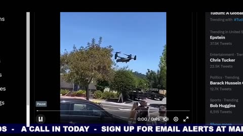 BREAKING _ TANKS ON OUR STREETS _ OSPREYS IN SUBURBS