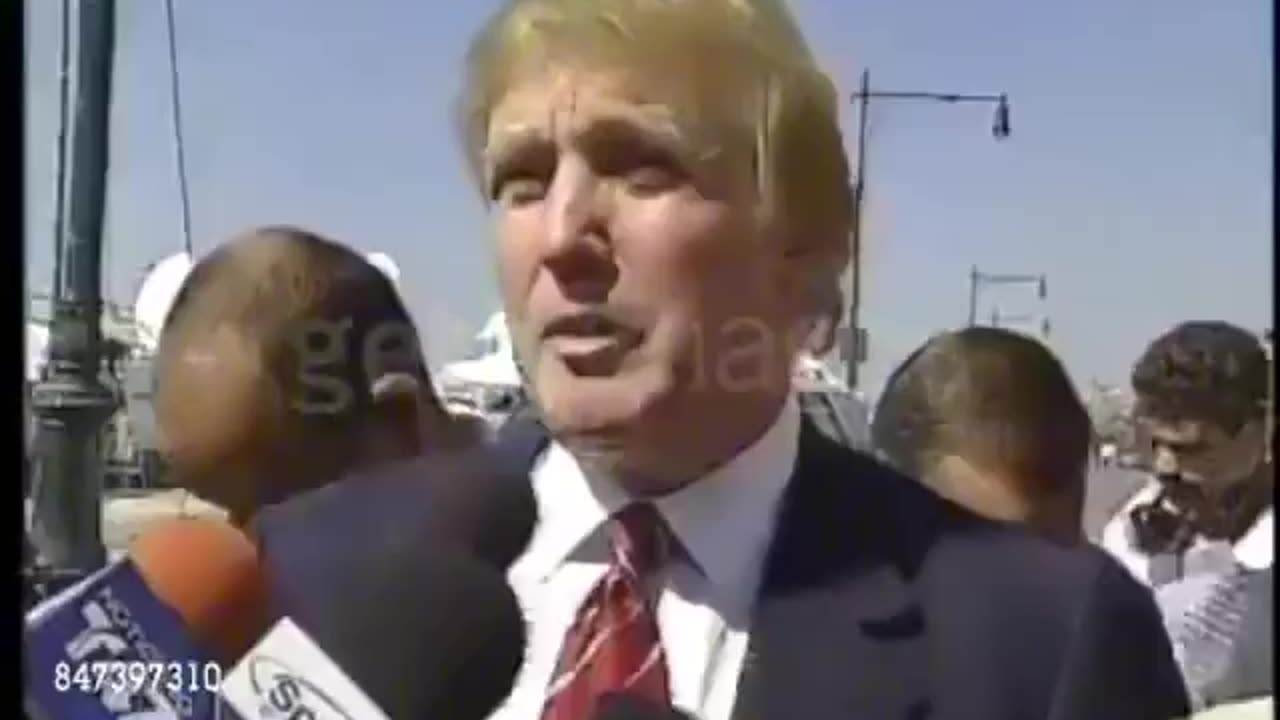 President Trump during 911