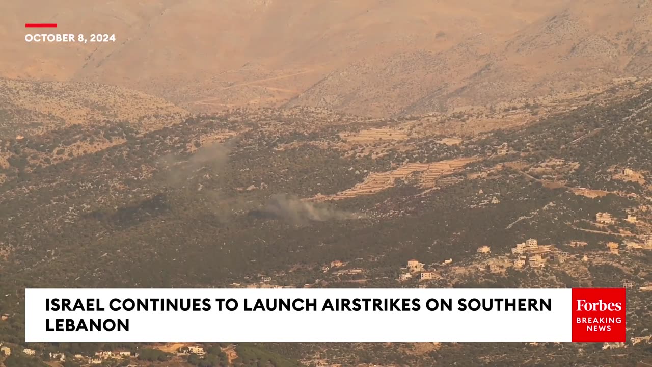 Footage Shows Aftermath Of Israel's Continued Attacks On Southern Lebanon