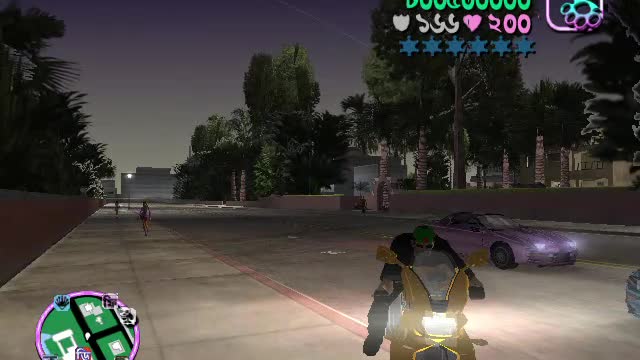 GTA_ Vice City Helicopter hijack