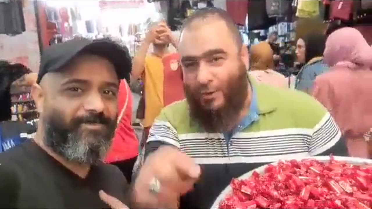 Lebanon people are celebrating and distributing sweets because of Palestinian and Hamas attack