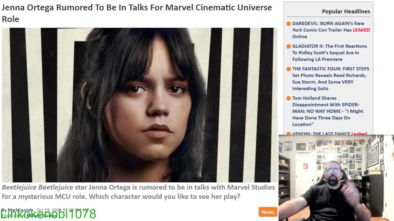 Jenna Ortega Rumored To Join The MCU