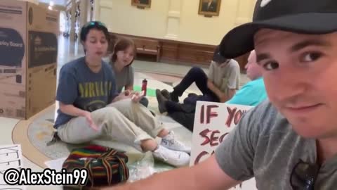 Exposing Abortion Protestors inside the Texas State Capitol