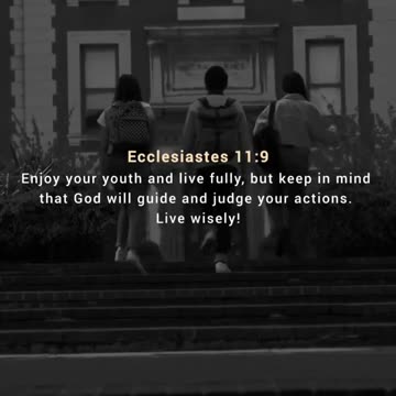 Enjoy your life while serving God