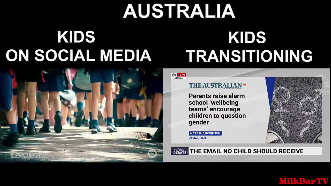 Australia: Social Media Bad For Kids. Mutilating Surgery Good.