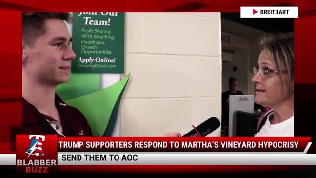 Trump Supporters Respond To Martha’s Vineyard Hypocrisy