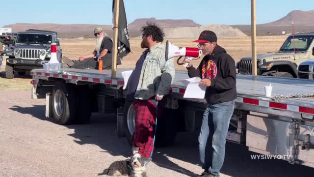 4-7-22 The People's Convoy Morning Driver Meeting Las Cruces, NM