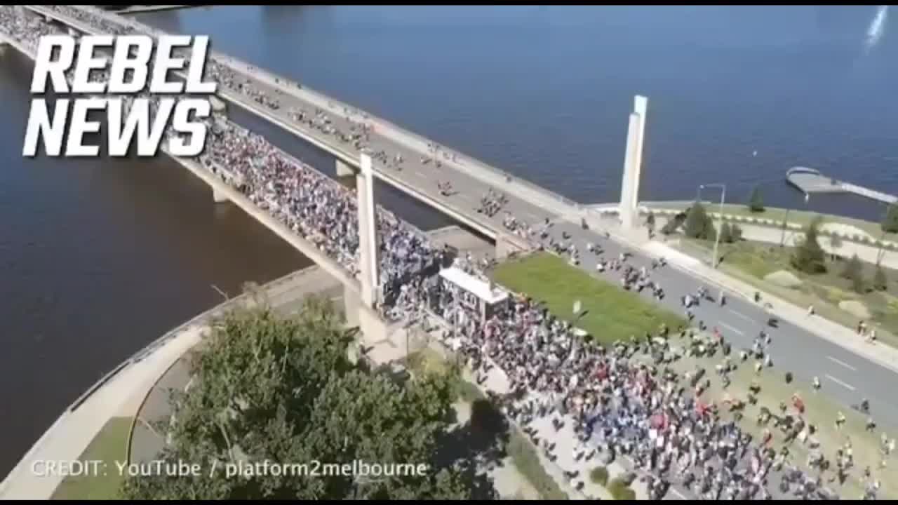 CANBERRA, AUSTRALIA , HUGE PROTEST TODAY!