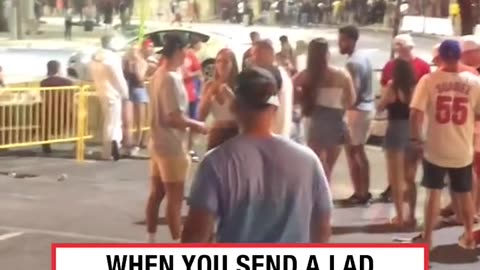 Lad Goes To Save Girl From Group Of Strangers