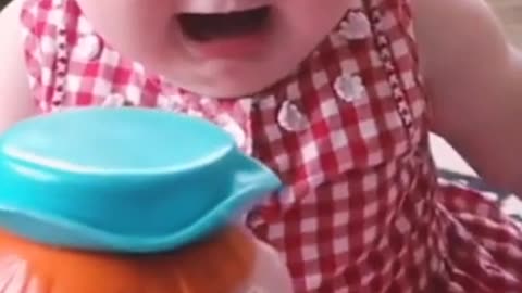 Cute baby crying moments