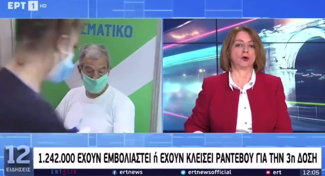 Το 35% με 40% όσων νοσηλεύονται ειναι EMBOΛIAΣMENOI