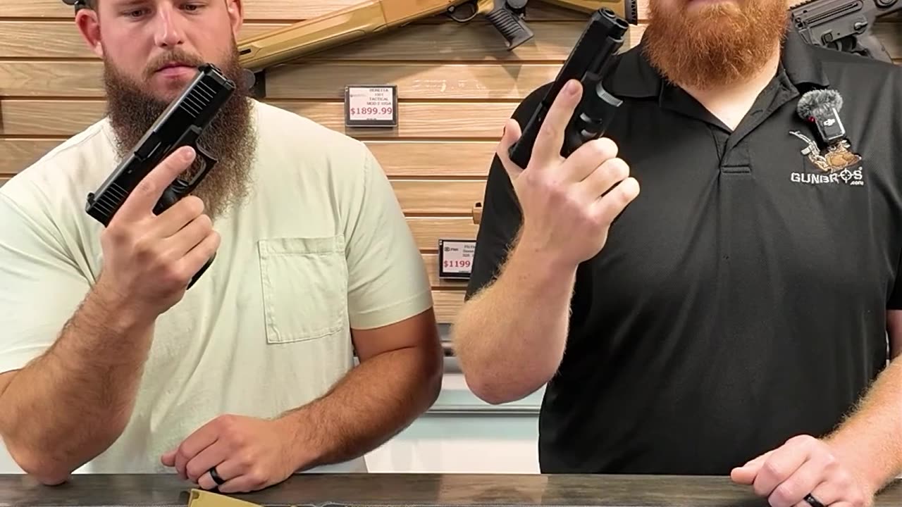 SIG or GLOCK is better at...