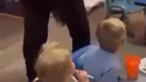 Daycare worker terrifies children