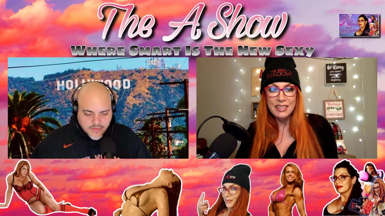 The A Show With April Hunter 12/6/23: APRIL HAS GONE HOLLYWOOD!