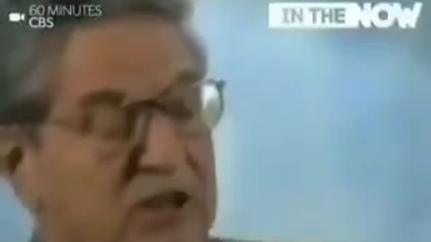 Gorge Soros being frank