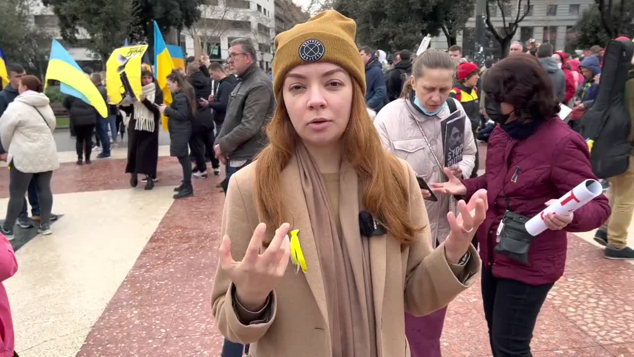 ANTI-WAR PROTESTS IN BARCELONA ÐºÐ¦ÂÐ»DAY 11 OF RUSSIAN ATTACK ON UKRAINE