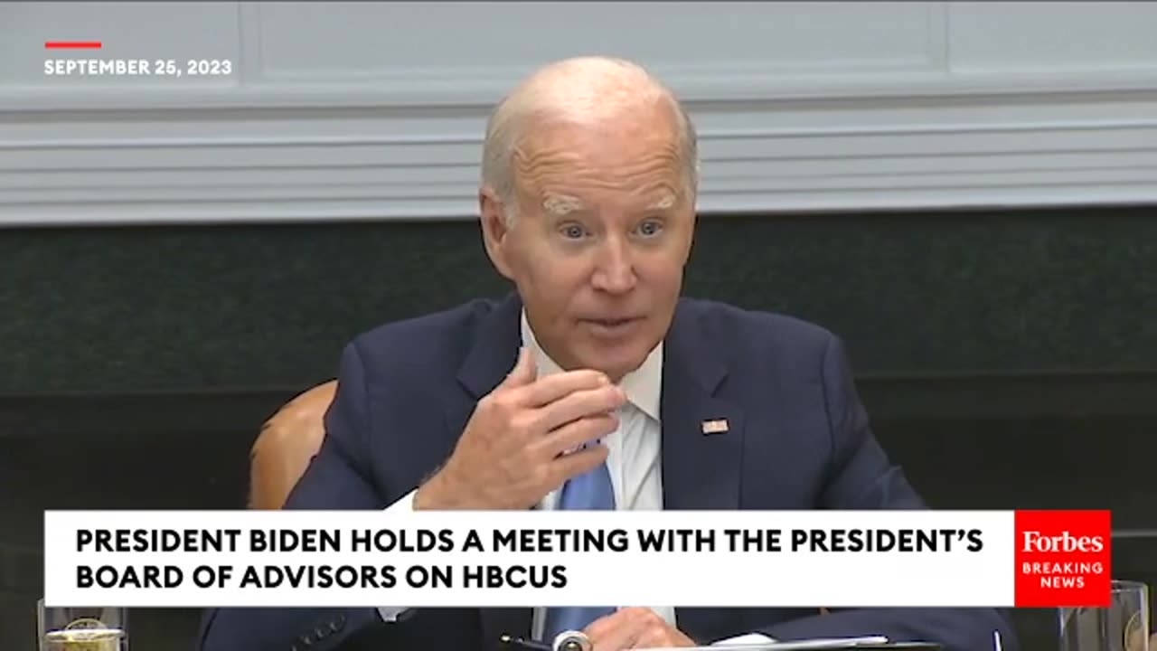 Biden Warns That A Small Group of Extreme Republicans Will Cause Government Shutdown