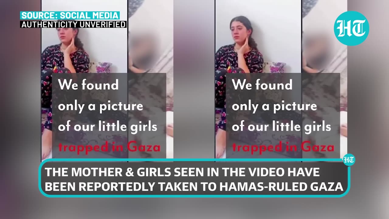 Hamas Militants Live Stream Israeli Hostages' Plea Before Whisking Them Into Gaza | Watch