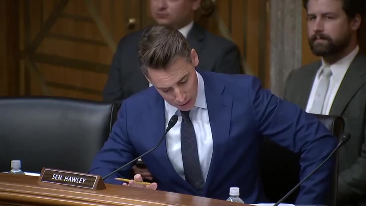 "Unfit For A Judge": Sen. Hawley Completely SHOCKED By Biden Nominee's "Bullsh Positions"!!!