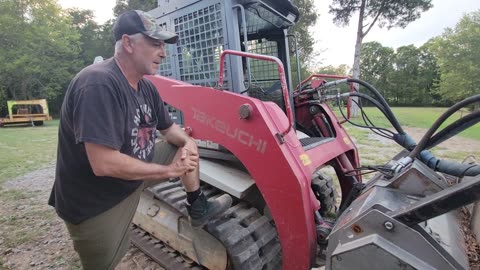 MIAMI FLORIDA MAN MAY BUY OUR TAKEUCHI TRACKLOADER / SKIDSTEER