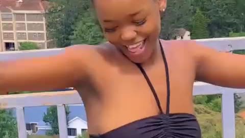 Shaking what her mama denied her..