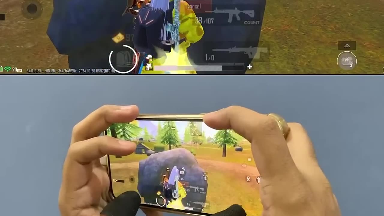 FAST HAND PUBG MOBILE GAMEPLAY ‼️