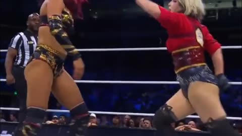 Hikaru Shida's Best Flying kicks 😳 😱