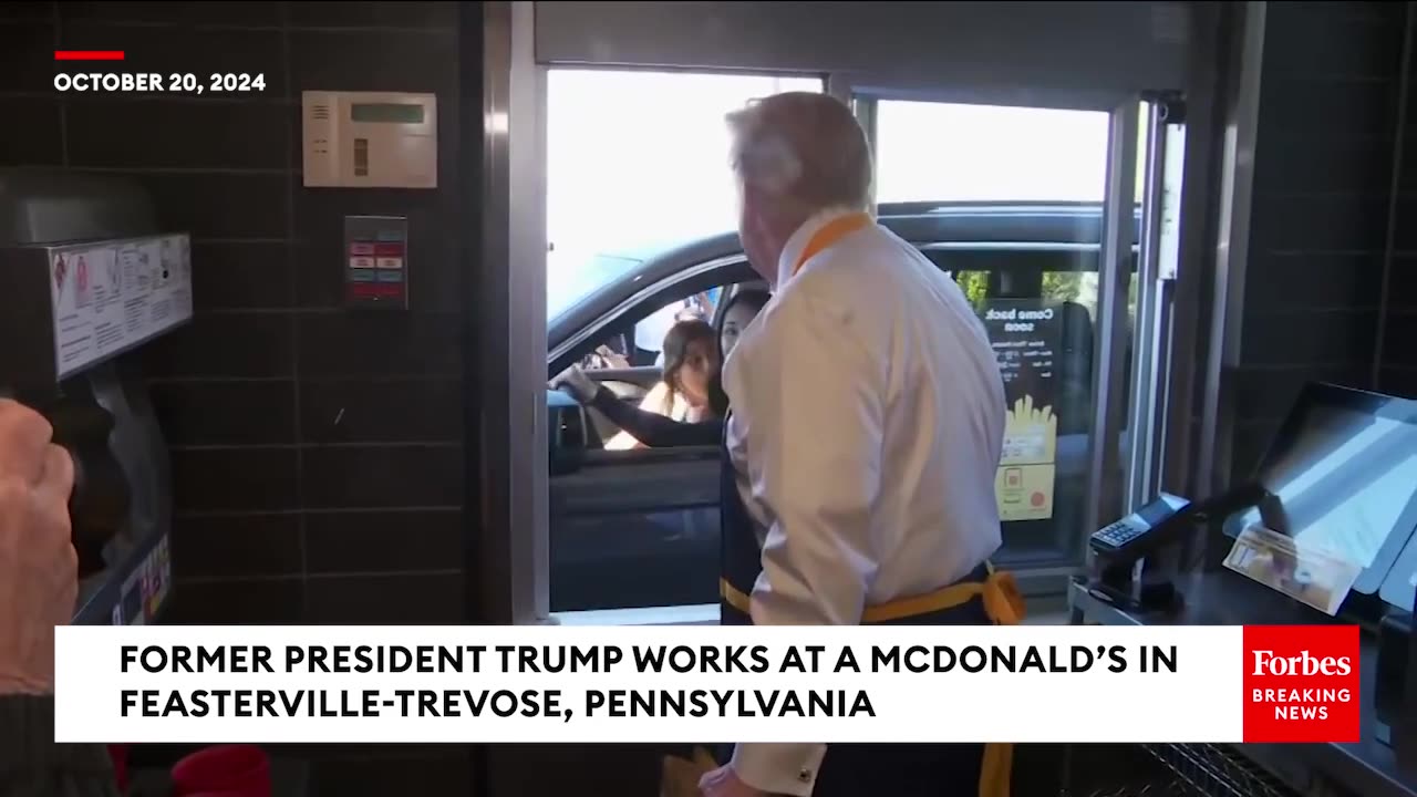 Oh My God! McDonald’s Customer Urges Trump to Save USA From Becoming Like Brazil