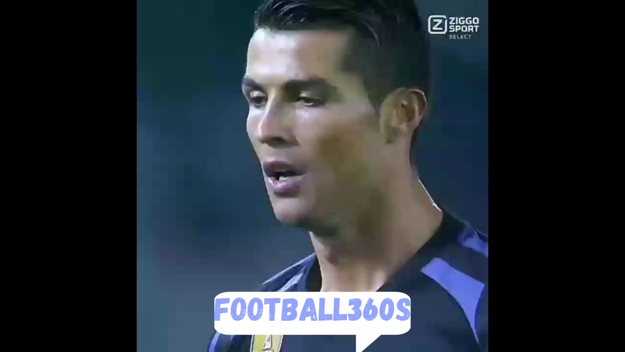 Fantastic free kick by CR7