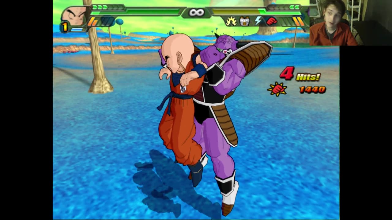 Captain Ginyu VS Krillin In A Dragon Ball Z Budokai Tenkaichi 3 Battle With Live Commentary