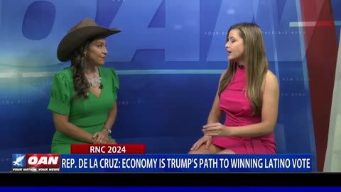 Rep. De La Cruz: Economy Is Trump's Path To Winning Latino Vote