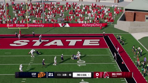 College football 25 - Showing Love to the 2 Lowest rated teams on the game Ball State VS Utep Miners