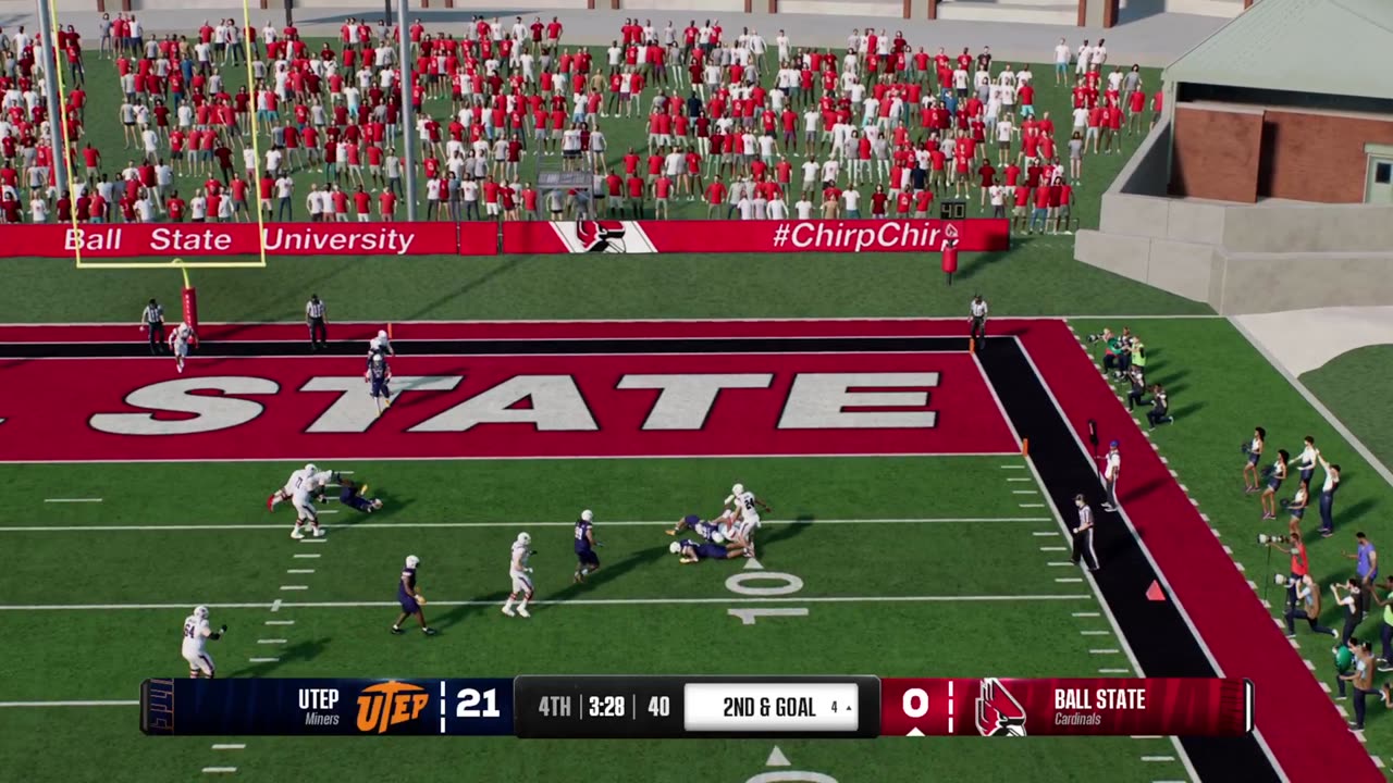 College football 25 - Showing Love to the 2 Lowest rated teams on the game Ball State VS Utep Miners