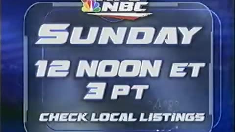 March 20, 2003 - Promo for the AFL on NBC