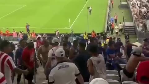 Fan fight in Brazil - Briga de torcedor no Brasil