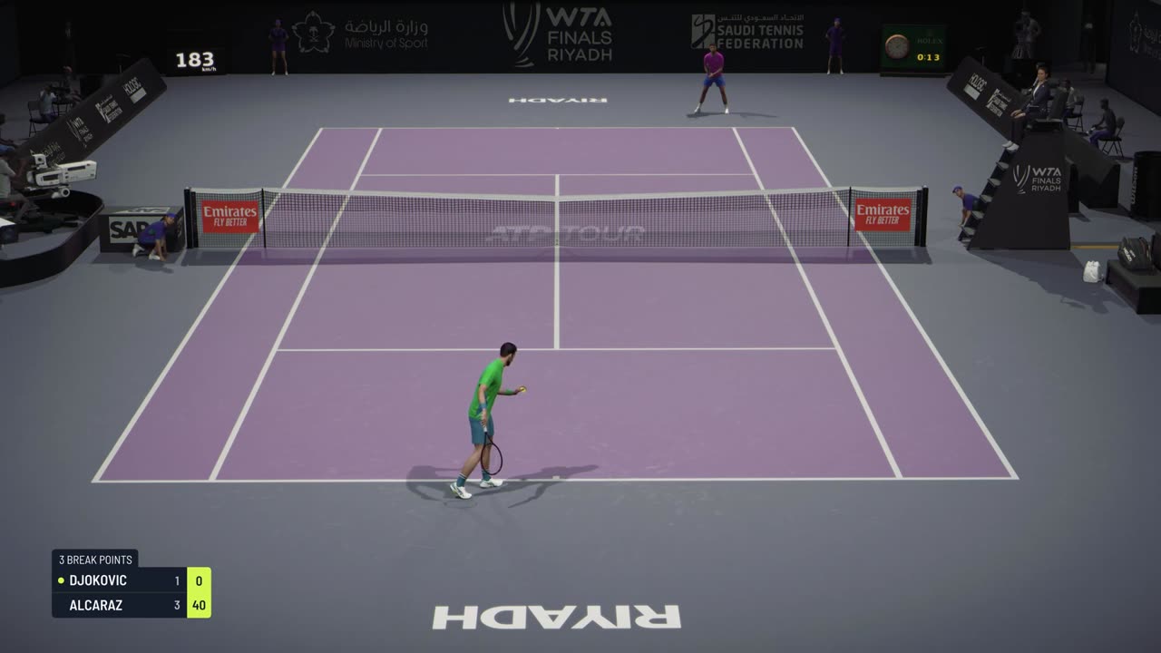 TIEBREAK - Novak Djokovic Vs Rafael Nadal I Montreal Arena I Expert Difficulty