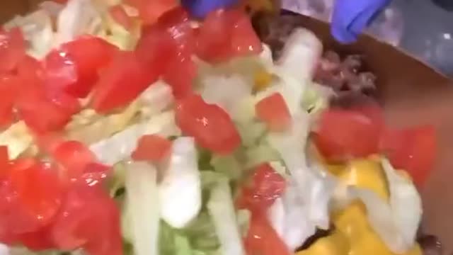 Chicken and vegetable salad