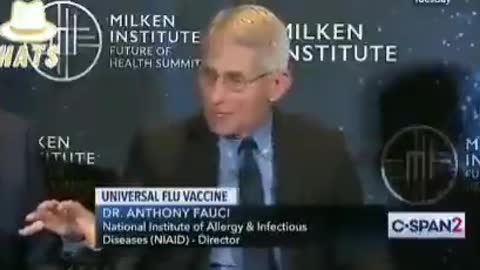 Fauci on Universal Flu 2019