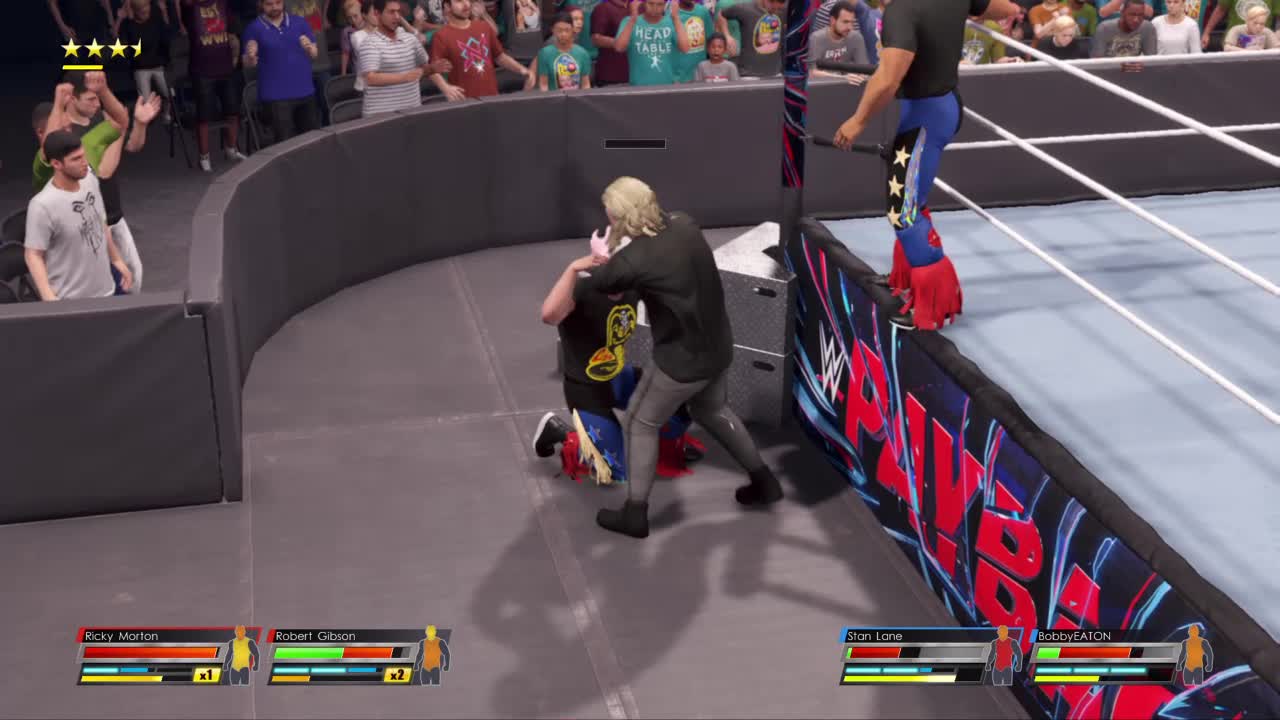 WWE 2k22, exhibition, The midnight express vs the Rock n roll express