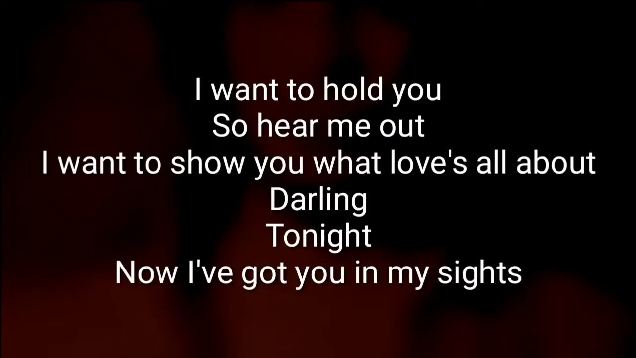 Eric Carmen Hungry Eyes Lyrics