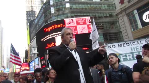 10-16-2021 Medical Freedom Rally Time Square