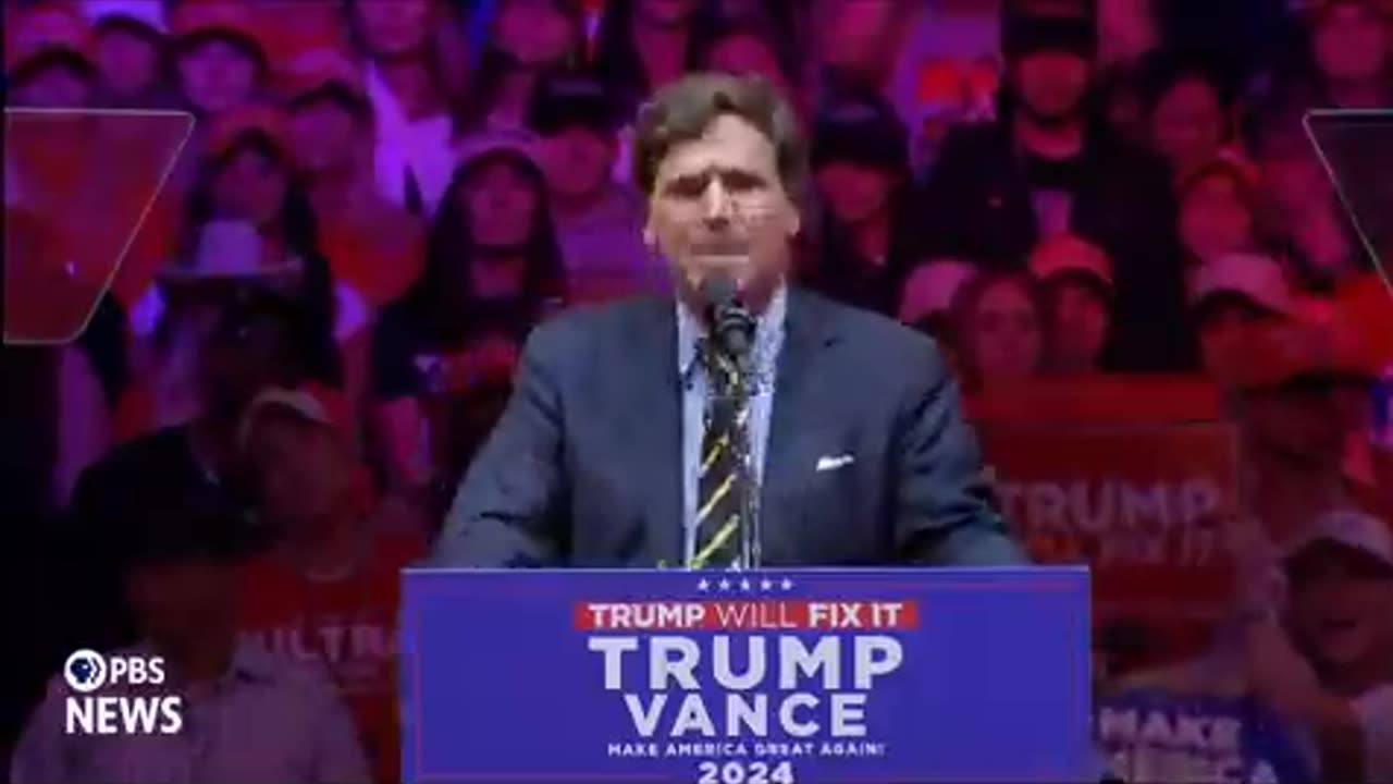 Tucker Carlson Full Speech At Madison Square Garden