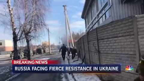 Fierce Fight Waged By Ukrainian Forces Against Russian Invasion