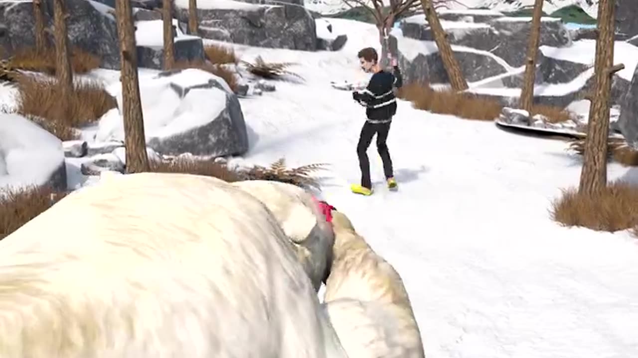 Using Bear Spray On A Polar Bear 😨