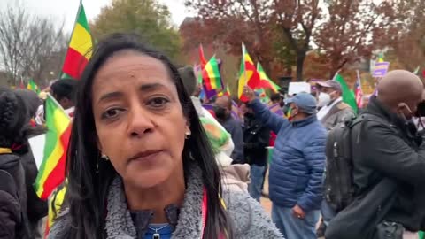 Ethiopian Protest Against Biden Support of Terrorist Government